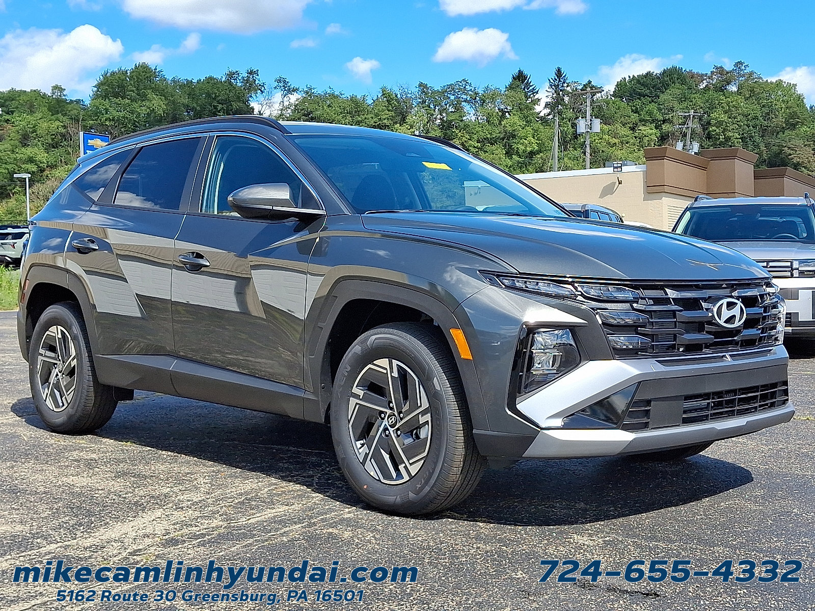 New 2025 Hyundai Tucson Blue