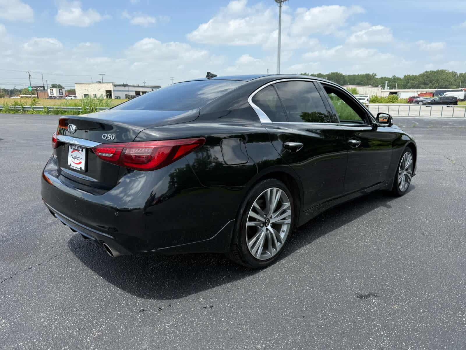 Used 2021 INFINITI Q50 Sensory w/ Cargo Package AWD/4WD image 8