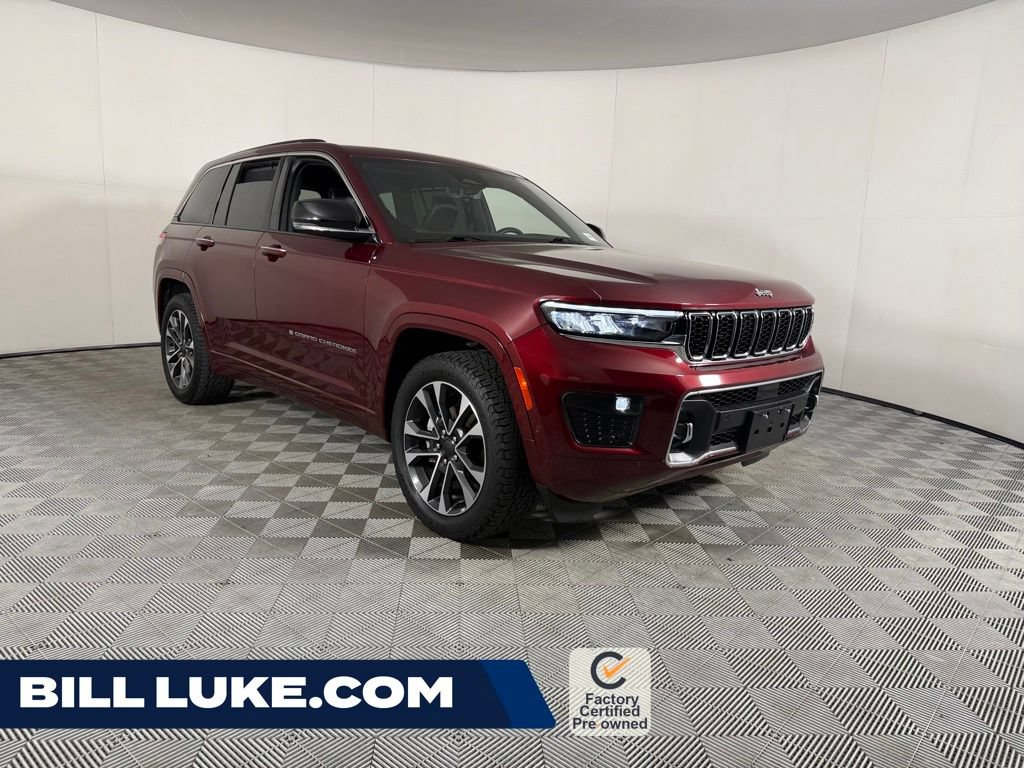 Certified 2023 Jeep Grand Cherokee Overland w/ Luxury Tech Group IV