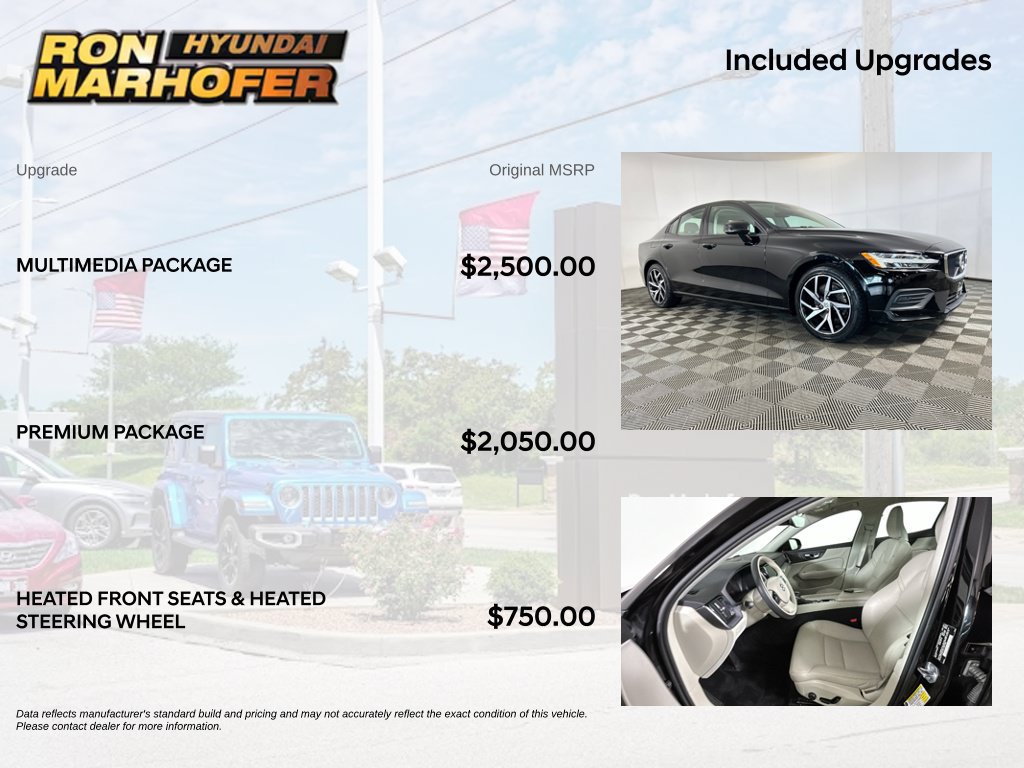 Used 2019 Volvo S60 T5 Momentum w/ Multimedia Package FWD image 5