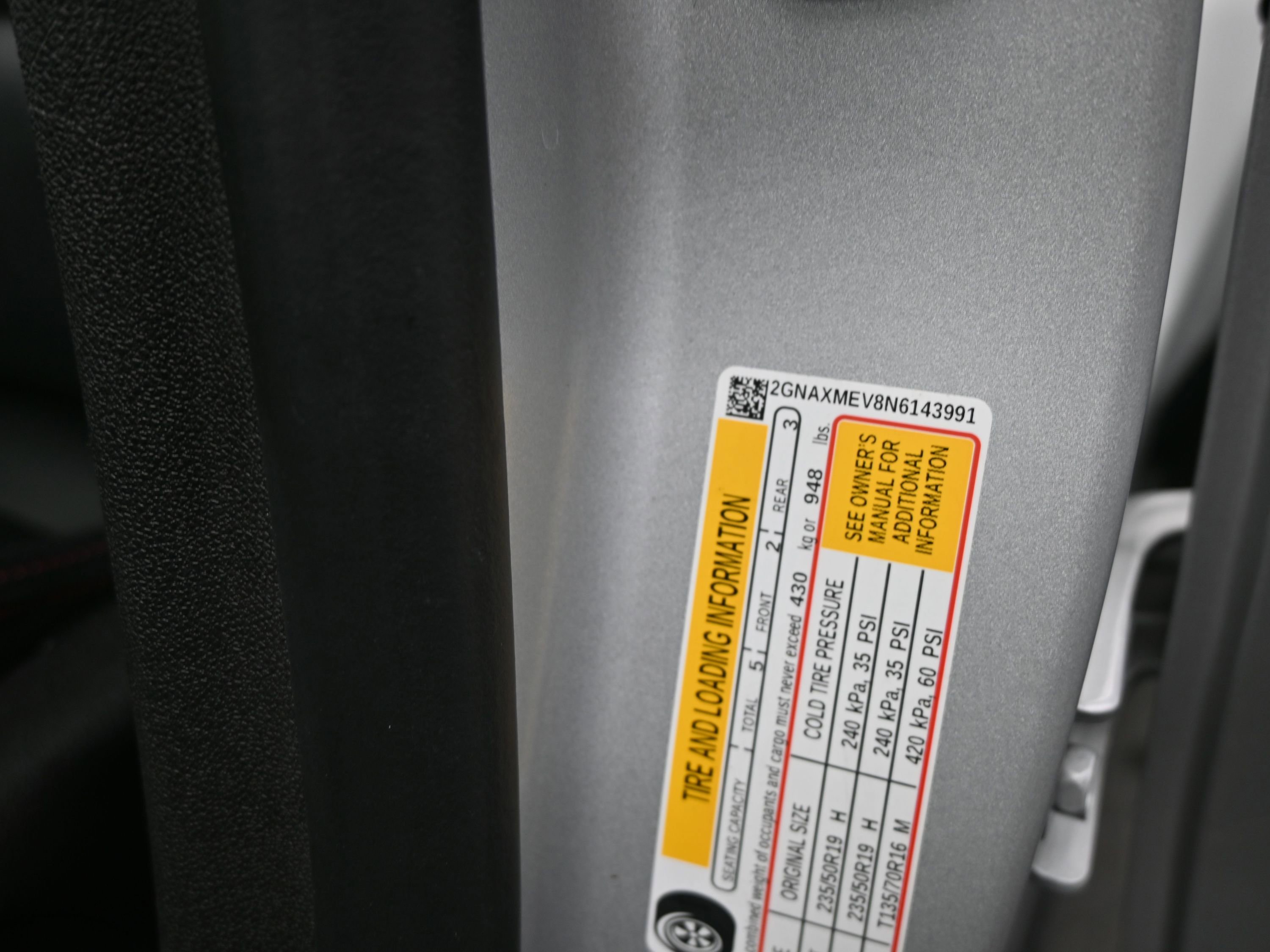 Used 2022 Chevrolet Equinox RS w/ RS Leather Package image 17