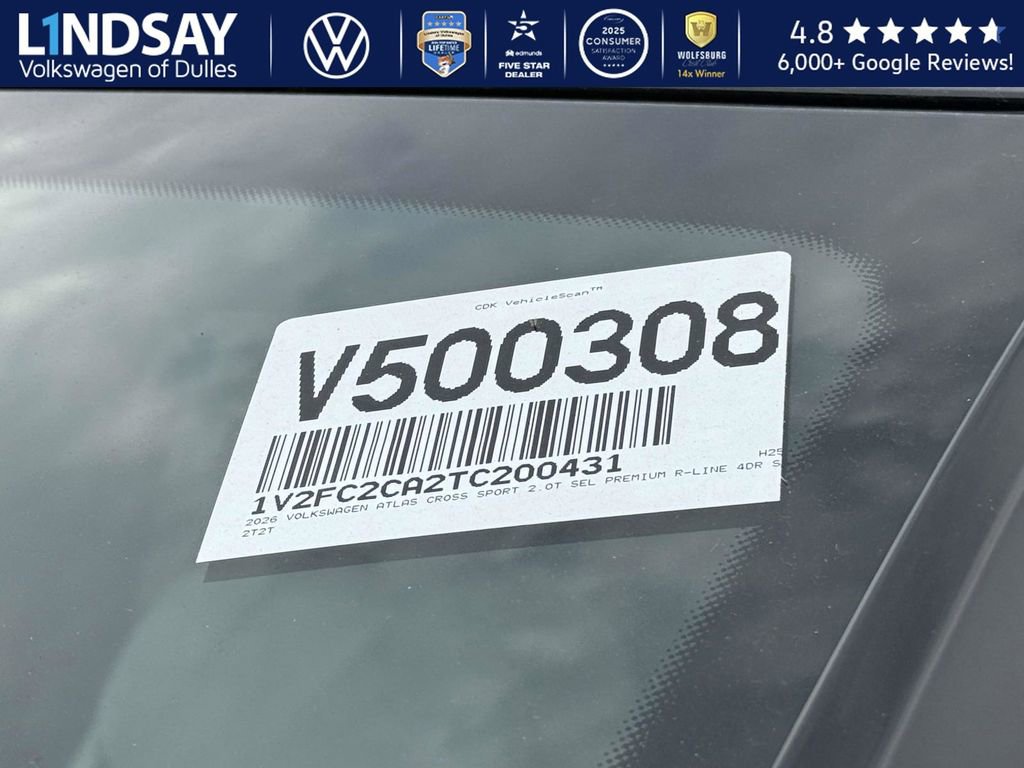 New 2026 Volkswagen Atlas Cross Sport SEL Premium R-Line image 21