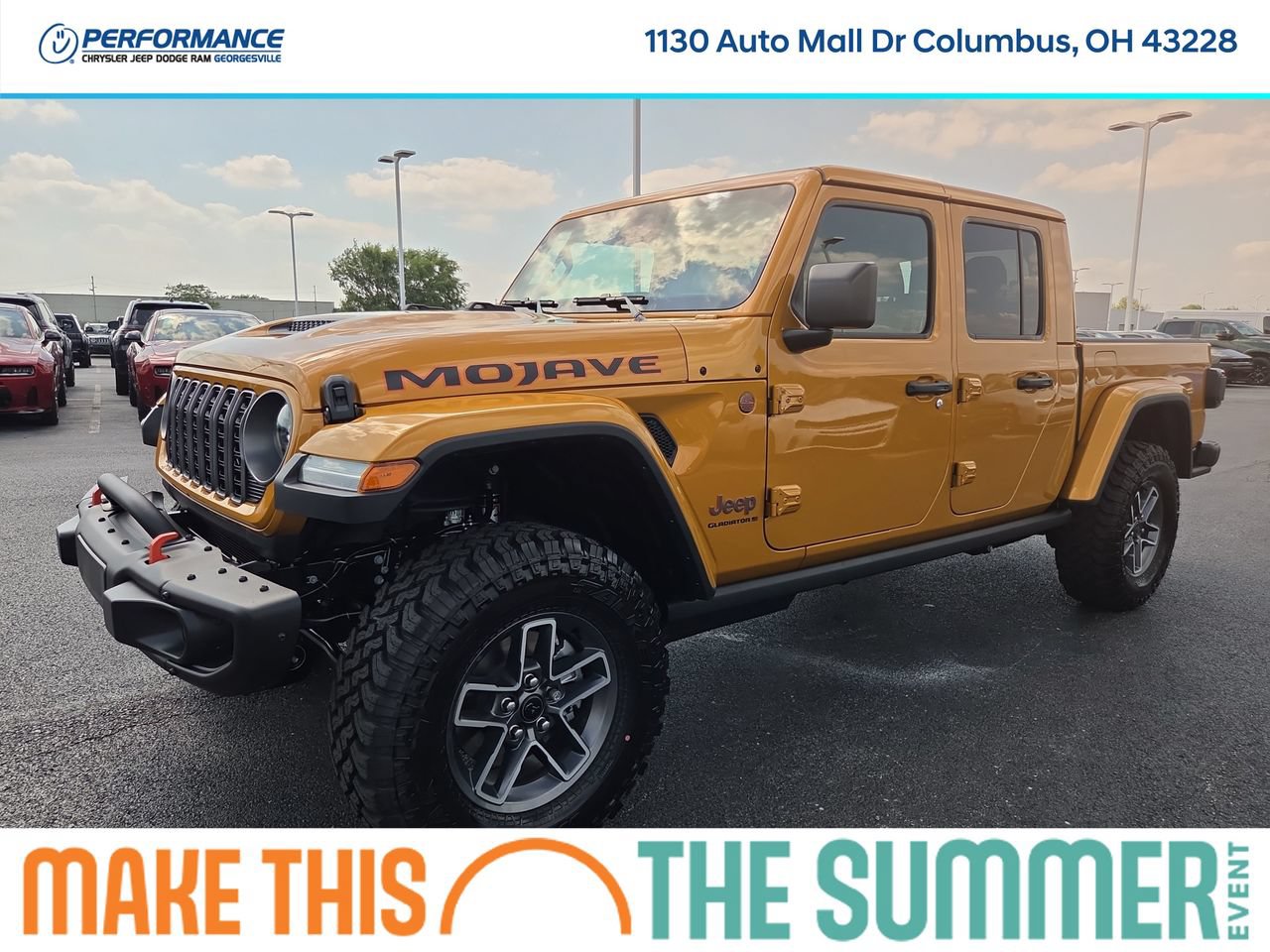 New 2026 Jeep Gladiator Mojave w/ Steel Bumper Group AWD/4WD image 3