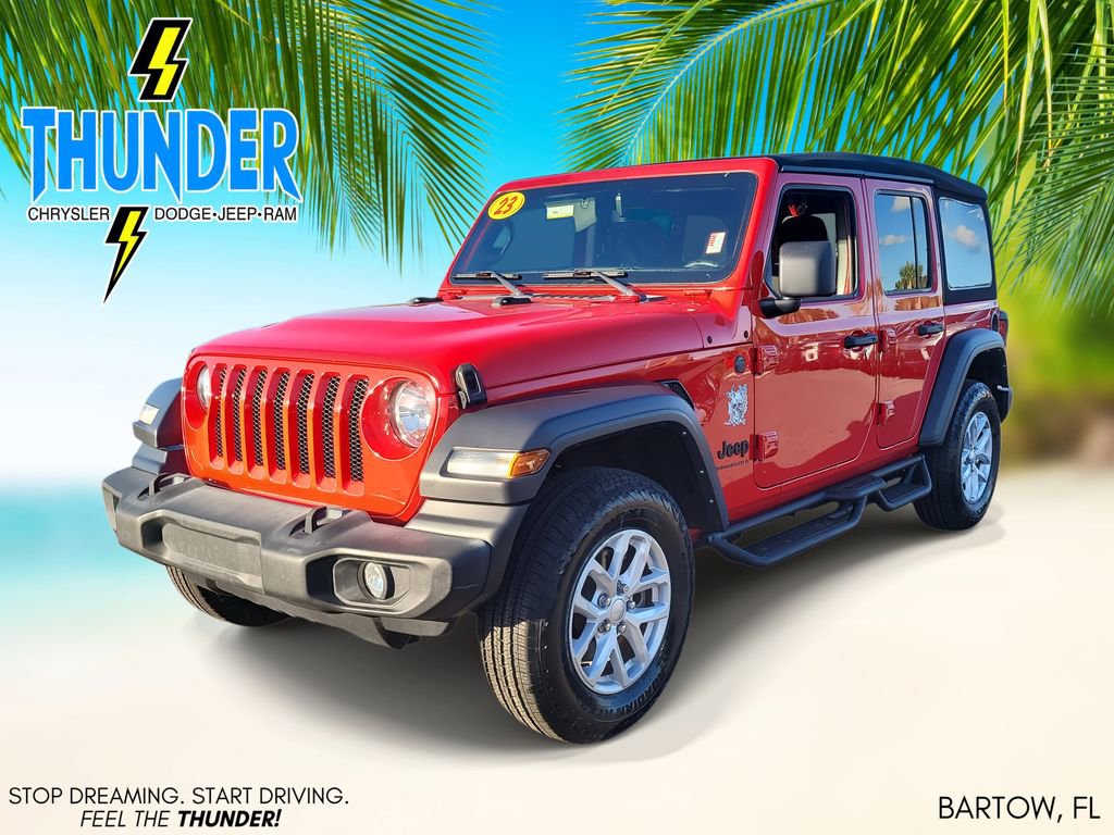 Used 2023 Jeep Wrangler Sport S image 2