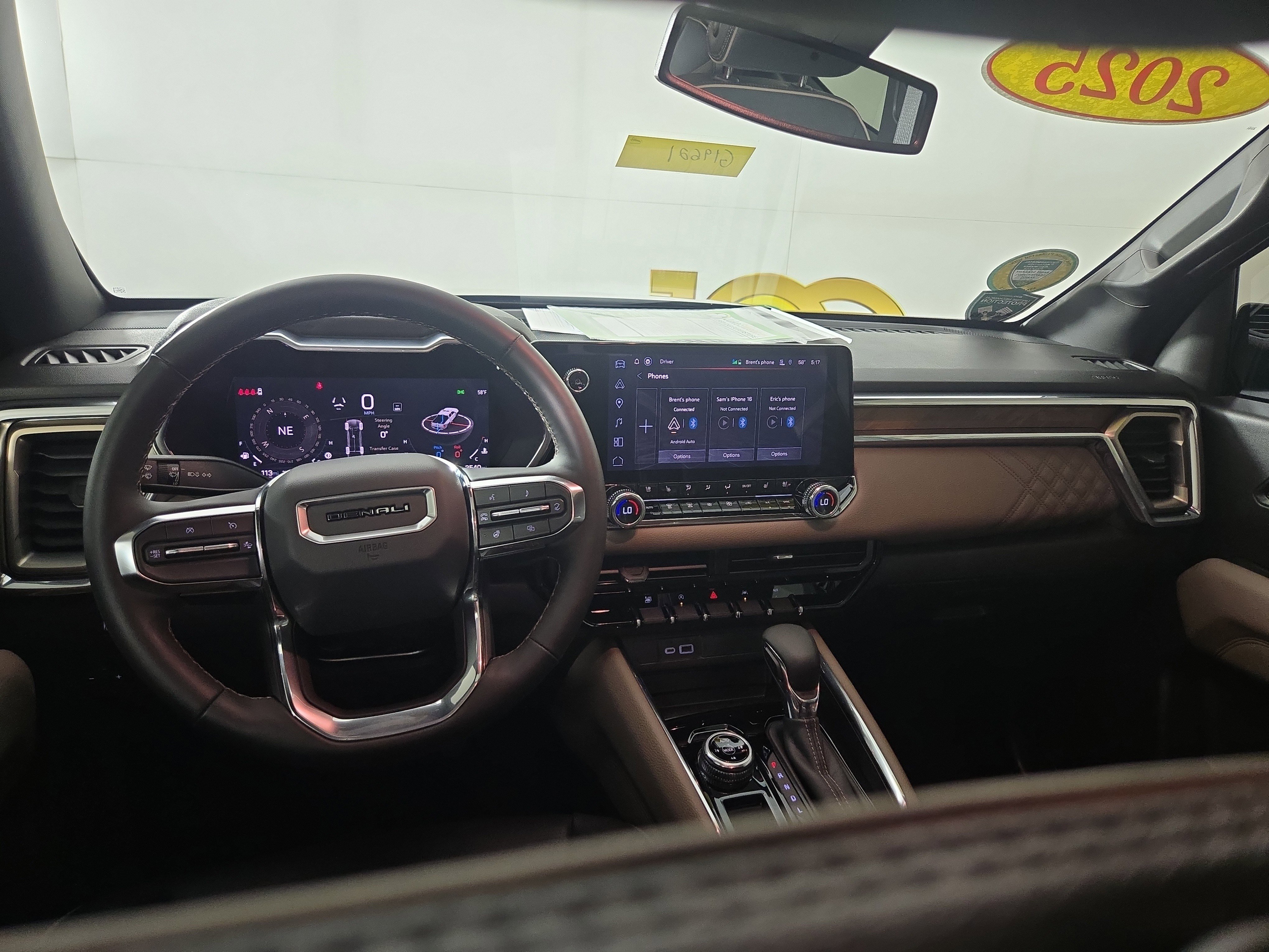 Certified 2025 GMC Canyon Denali w/ LPO, Denali Black Edition image 13