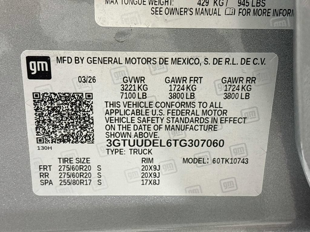 New 2026 GMC Sierra 1500 SLT w/ SLT Premium Plus Package AWD/4WD image 33