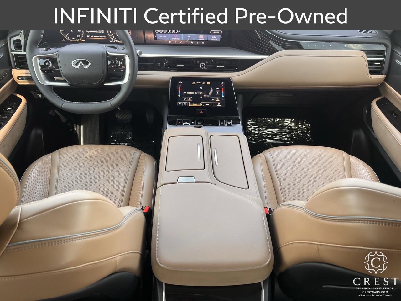 Certified 2026 INFINITI QX80 Luxe w/ Cargo Package RWD image 12