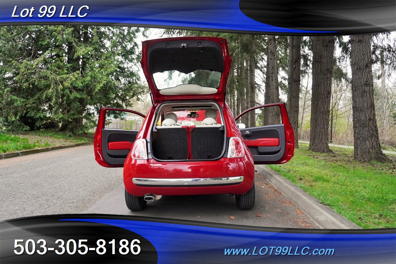 Used 2013 FIAT 500 Lounge w/ Luxury Leather Pkg image 29