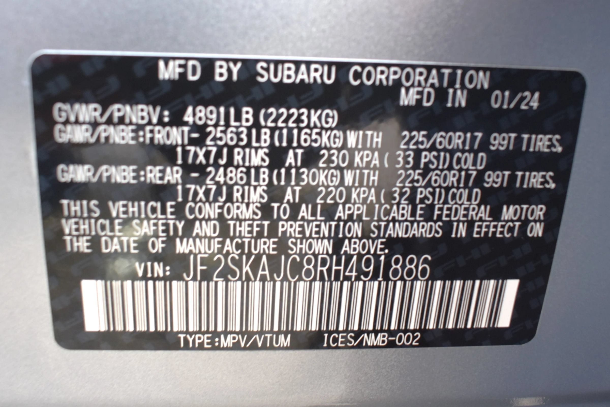 Used 2024 Subaru Forester Wilderness w/ Wilderness Package AWD/4WD image 38