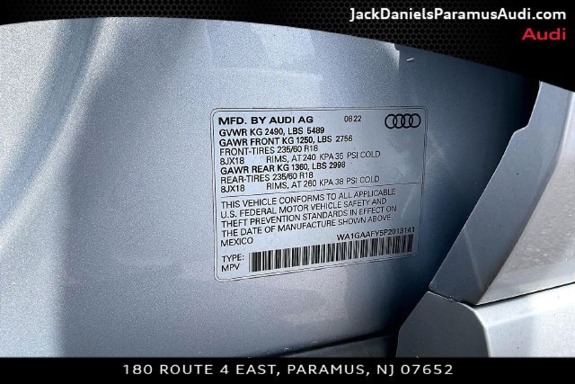Certified 2023 Audi Q5 2.0T Premium w/ Convenience Package AWD/4WD image 27