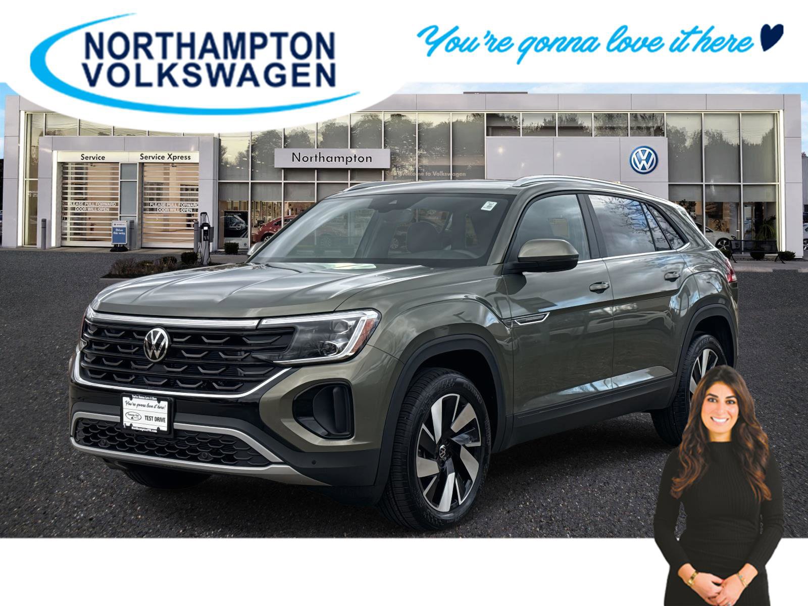 New 2026 Volkswagen Atlas Cross Sport SE image 1