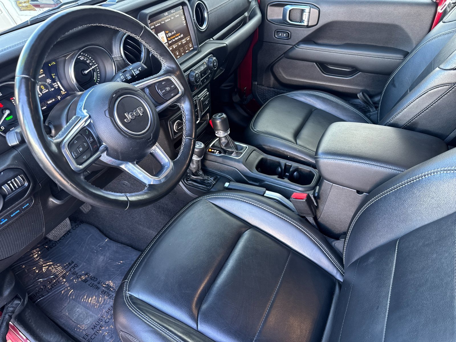 Used 2021 Jeep Wrangler Unlimited Sahara 4xe w/ Cold Weather Group image 10