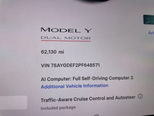 Used 2023 Tesla Model Y Long Range AWD/4WD image 12