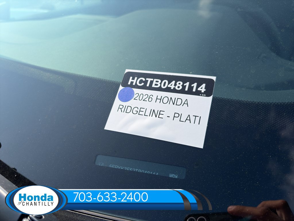 New 2026 Honda Ridgeline RTL image 34