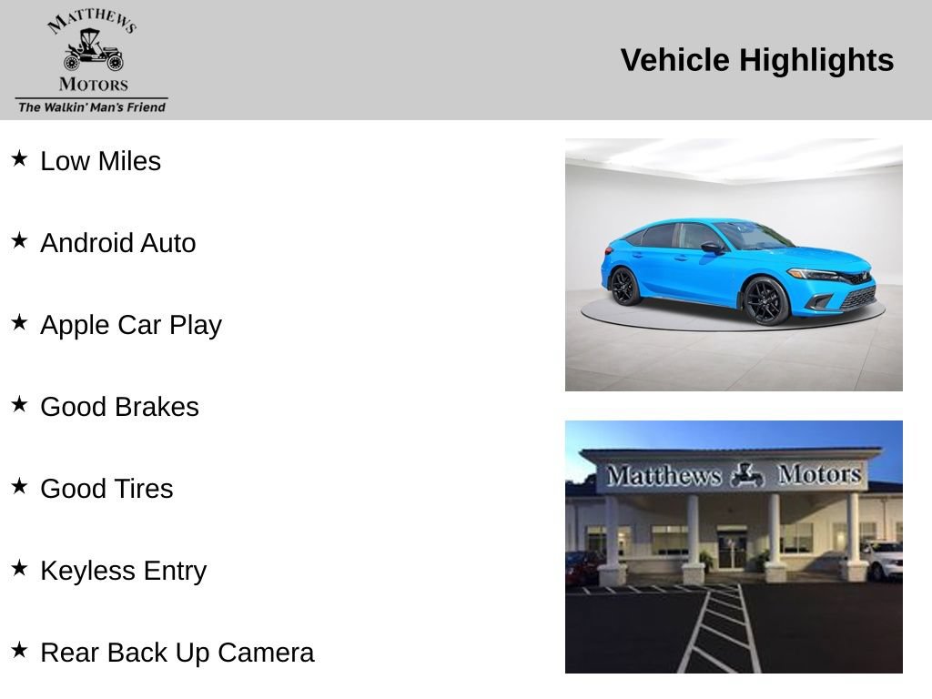 Used 2024 Honda Civic Sport image 14