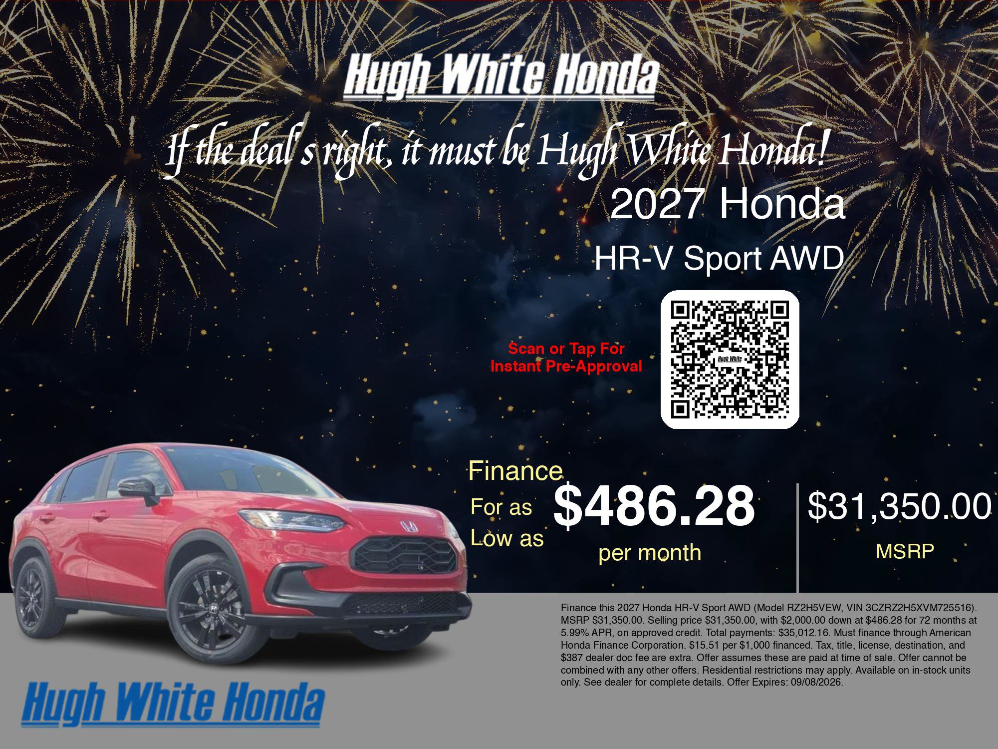 New 2027 Honda HR-V Sport image 7