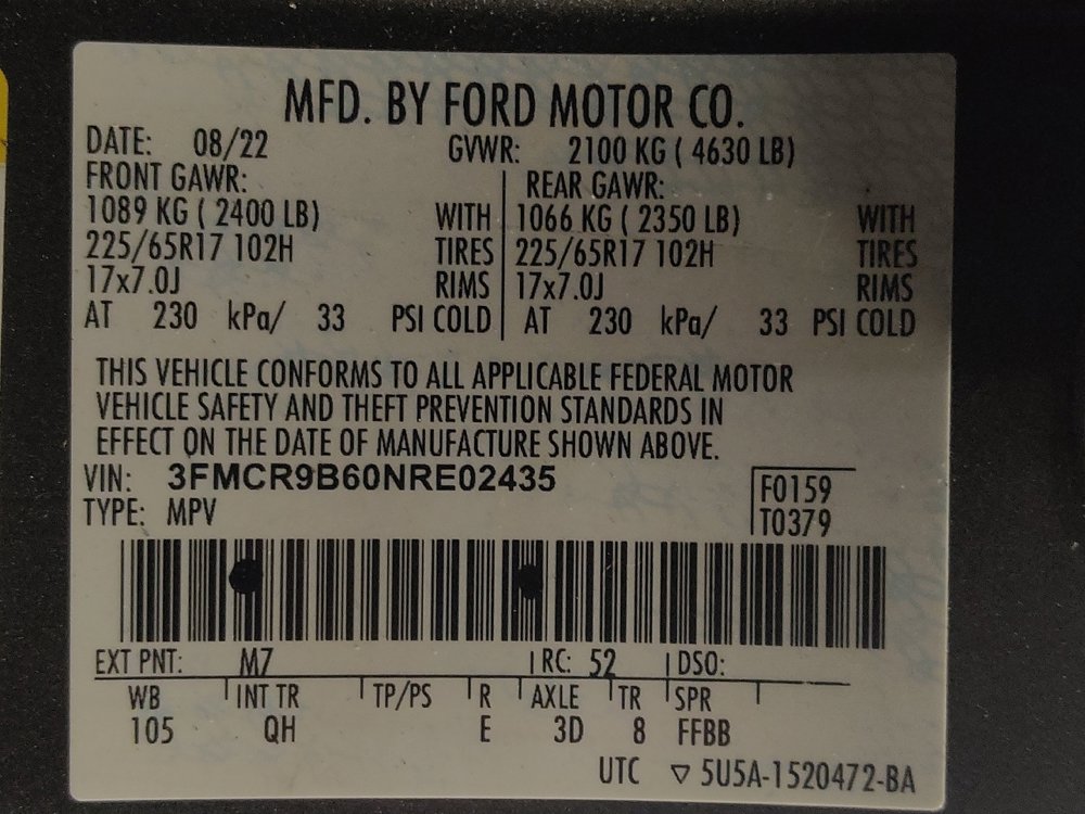 Used 2022 Ford Bronco Sport Big Bend AWD/4WD image 33