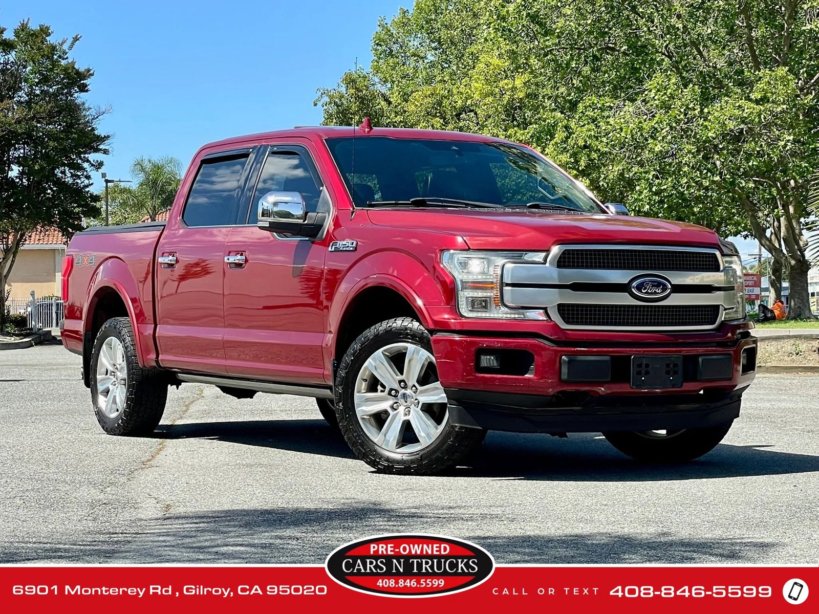 Used 2018 Ford F150 Platinum image 1