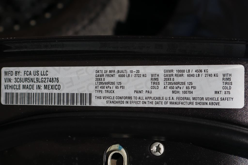 Used 2020 RAM 2500 Laramie w/ Night Edition AWD/4WD image 60