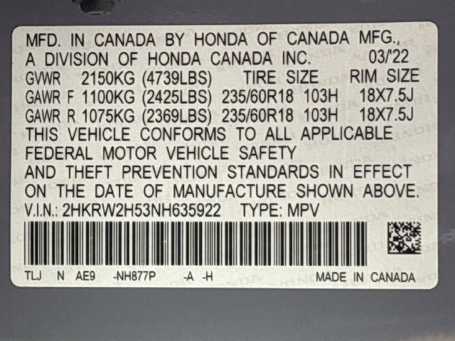Used 2022 Honda CR-V EX image 32