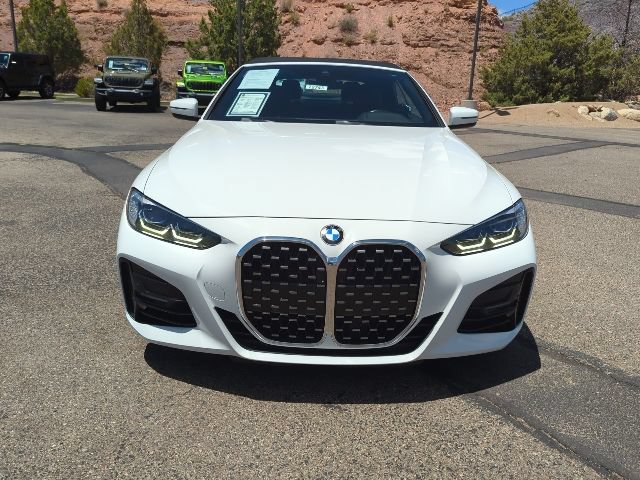 Used 2021 BMW 430i Convertible w/ M Sport Package RWD image 2