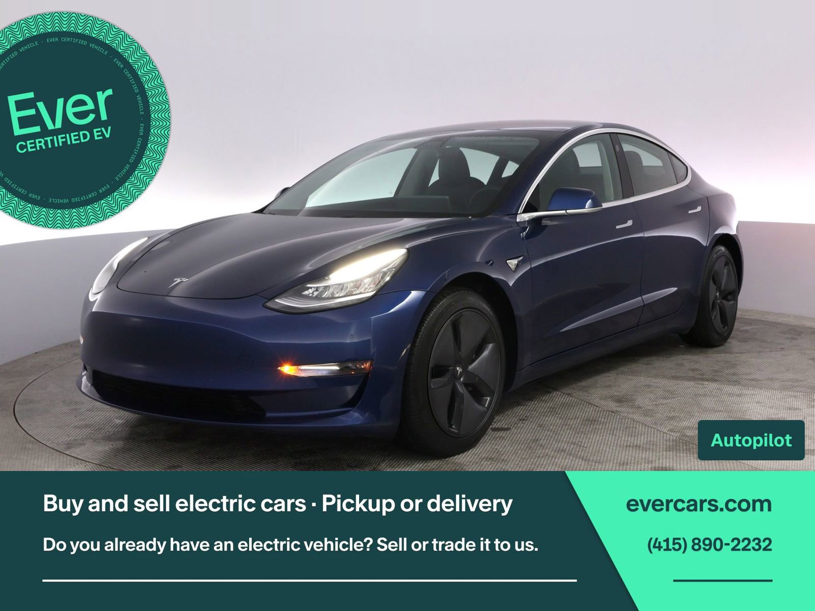 Used 2019 Tesla Model 3 Standard Range Plus RWD image 1