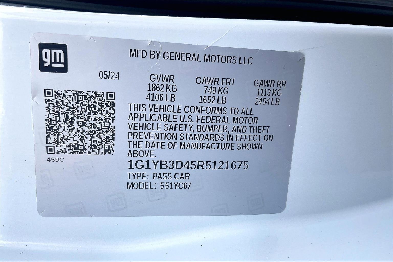 Used 2024 Chevrolet Corvette Stingray Preferred Conv w/ Stealth Interior Trim Package RWD image 17