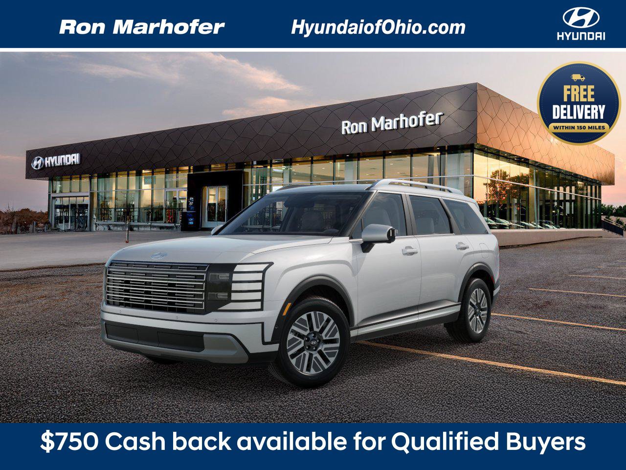 New 2027 Hyundai Palisade SEL Premium w/ Tow & Go Package AWD/4WD 360° Tour