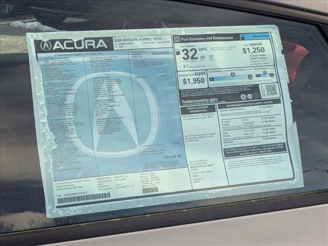 New 2026 Acura Integra A-Spec FWD image 19