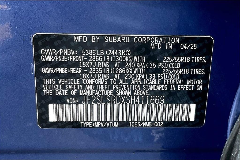 Used 2025 Subaru Forester Limited w/ Popular Package AWD/4WD image 37