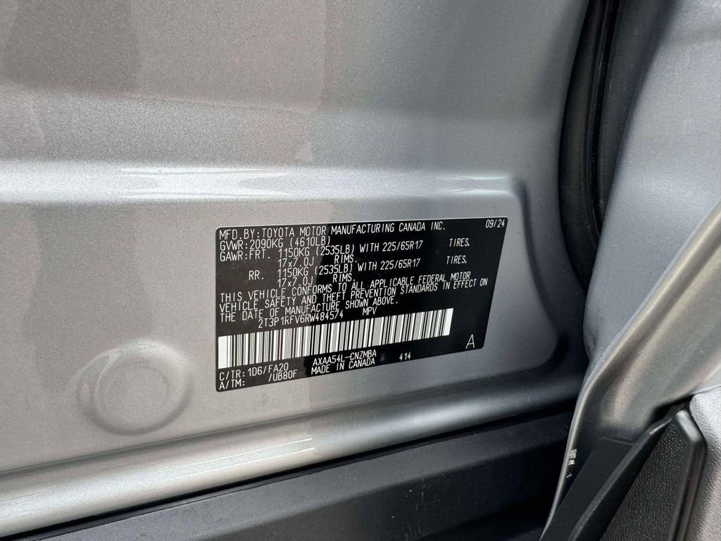 Used 2024 Toyota RAV4 XLE w/ Convenience Package AWD/4WD image 13