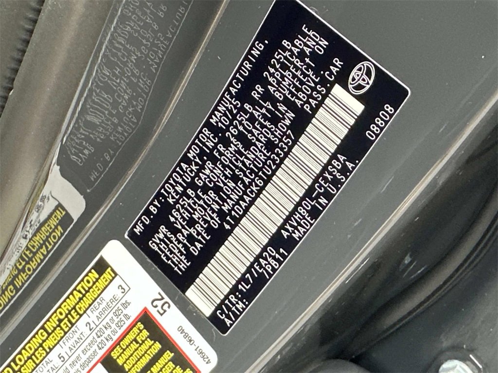 New 2026 Toyota Camry SE image 17