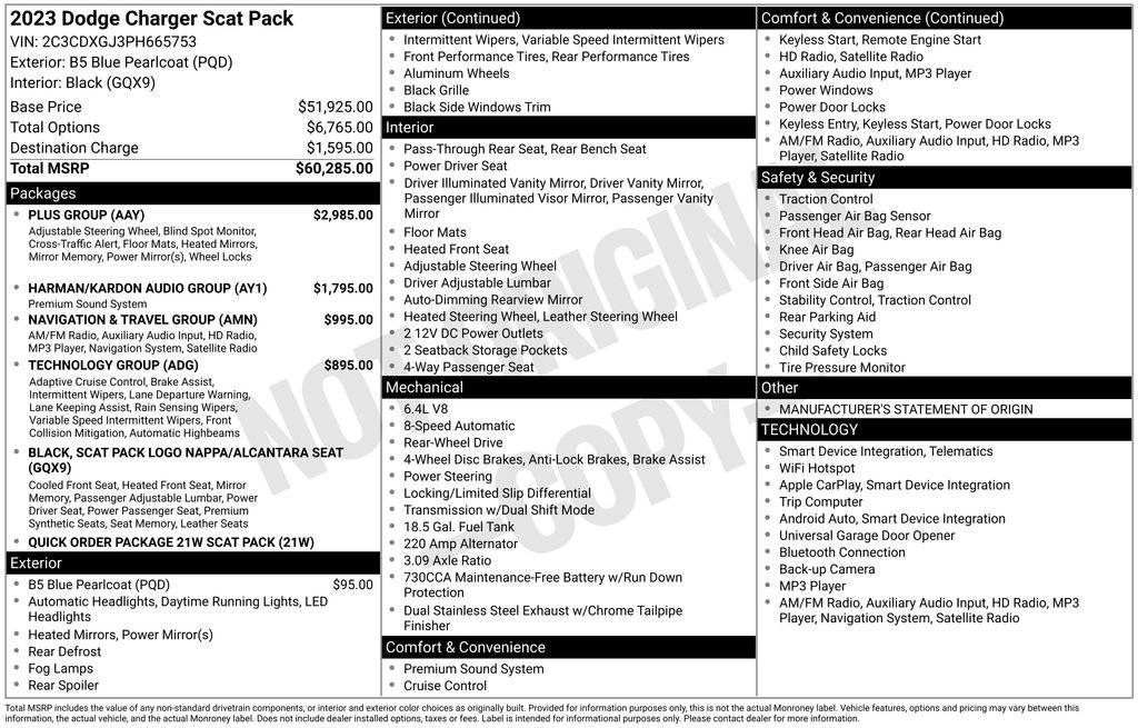 Used 2023 Dodge Charger Scat Pack w/ Plus Group image 4