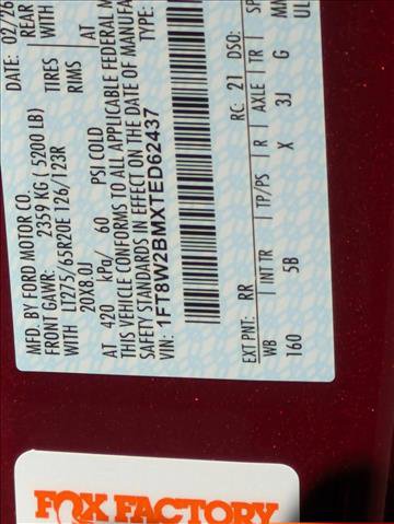 New 2026 Ford F250 Lariat w/ Black Appearance Package image 17