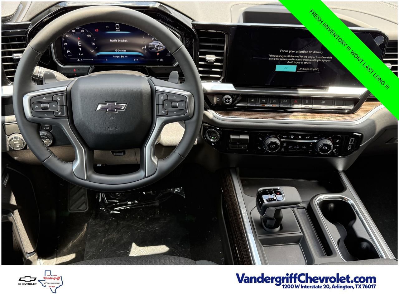 New 2026 Chevrolet Silverado 1500 RST w/ Texas Edition Plus RWD image 11