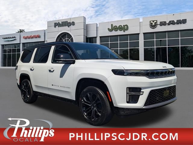 New 2026 Jeep Grand Wagoneer Summit w/ Rear Seat Video Group I