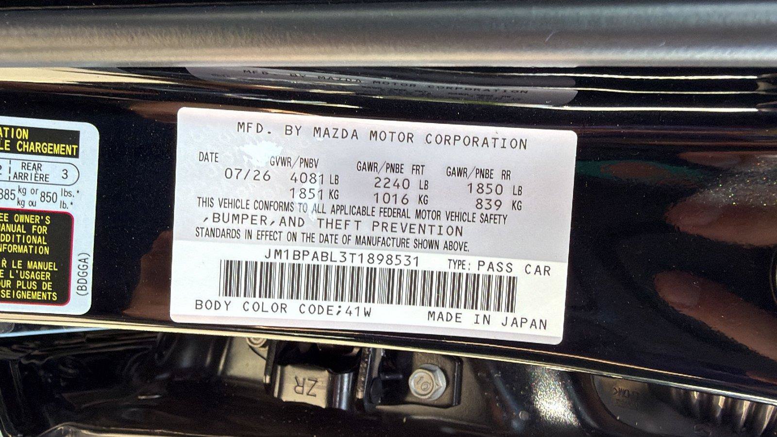 New 2026 MAZDA MAZDA3 s Sport FWD image 26