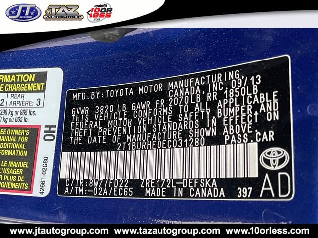 Used 2014 Toyota Corolla S FWD image 22