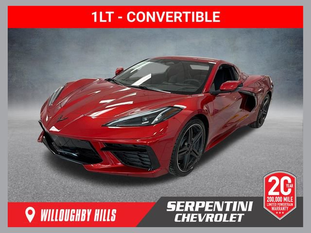 New 2026 Chevrolet Corvette Stingray Convertible w/ Battery Protection Package