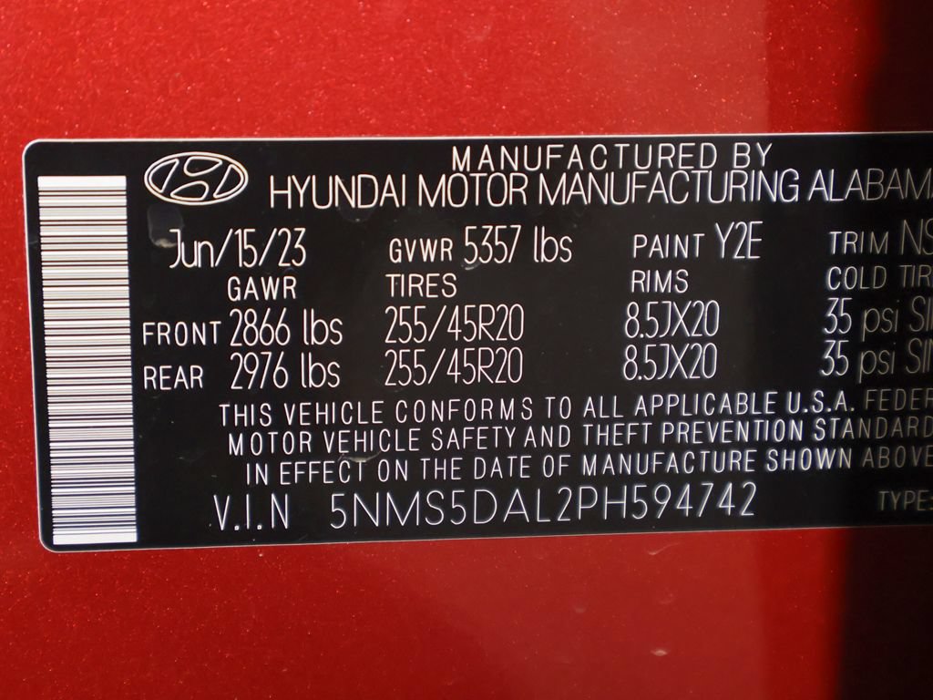Certified 2023 Hyundai Santa Fe Calligraphy AWD/4WD image 54