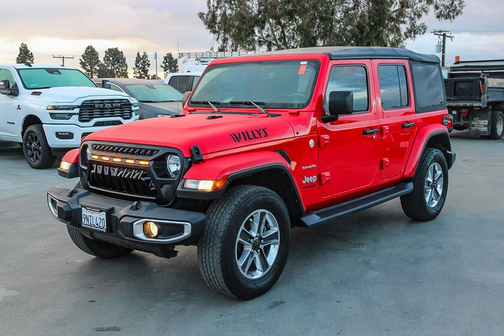 Used 2021 Jeep Wrangler Unlimited Sahara image 4