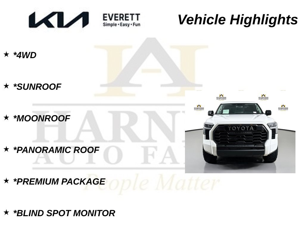 Used 2024 Toyota Tundra Limited w/ TRD Off-Road Package AWD/4WD image 9