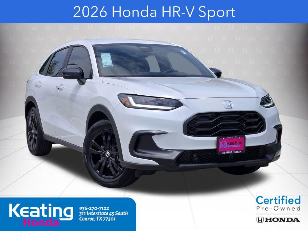 Certified 2026 Honda HR-V Sport