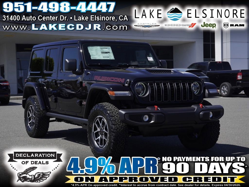 New 2026 Jeep Wrangler Unlimited Rubicon AWD/4WD image 1