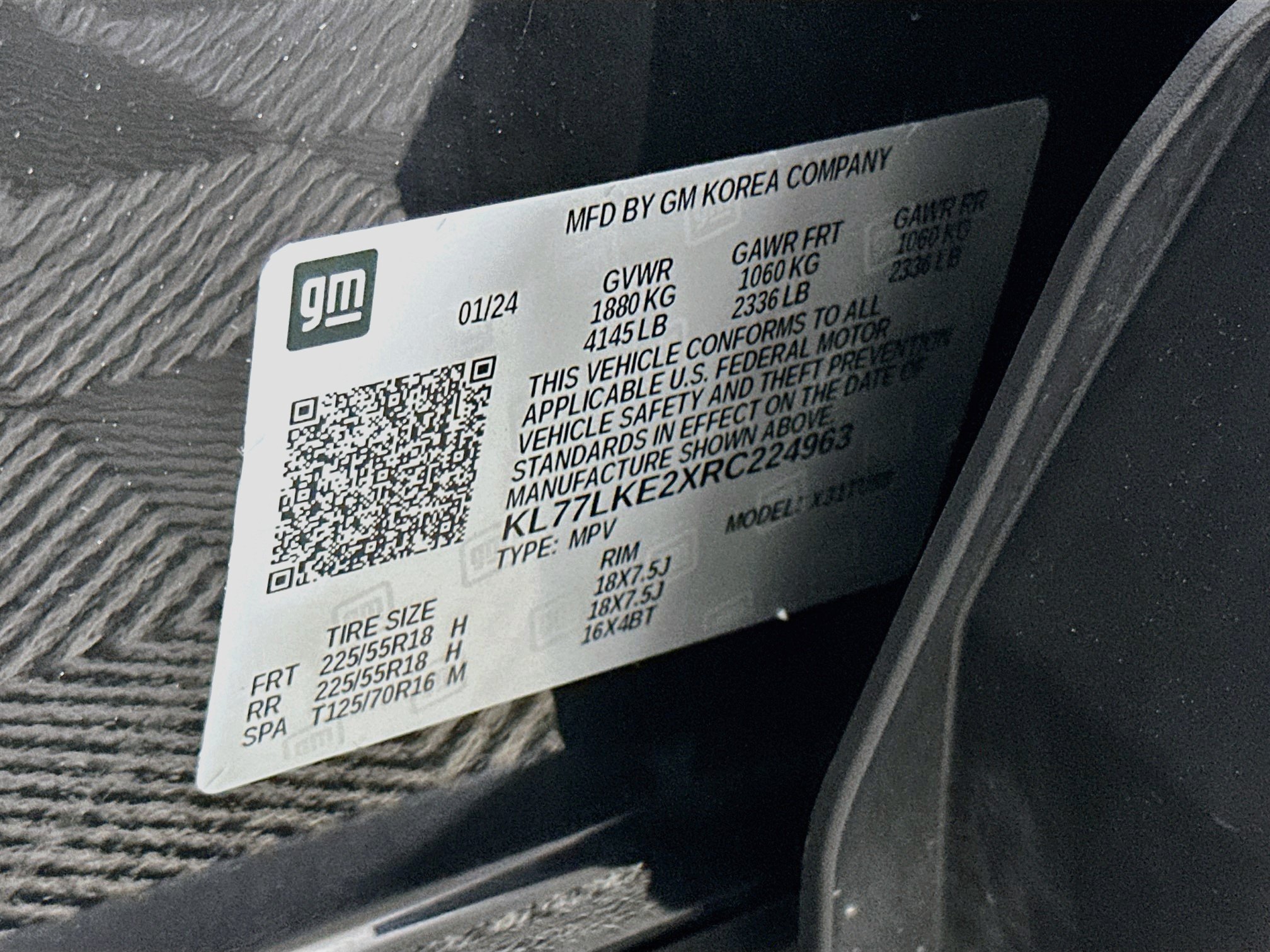 Used 2024 Chevrolet Trax ACTIV w/ Sunroof Package FWD image 12