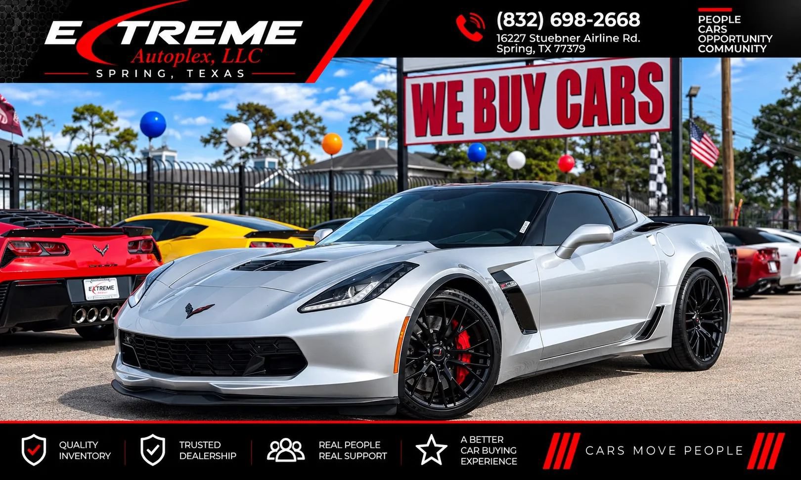 Used 2016 Chevrolet Corvette Z06 w/ 2LZ Preferred Equipment Group RWD image 1