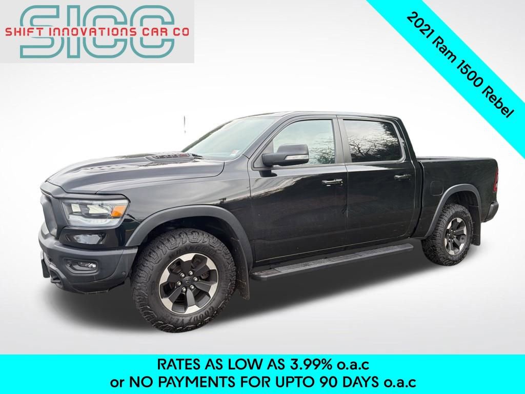 Used 2021 RAM 1500 Rebel w/ Leather & Sound Group AWD/4WD image 1