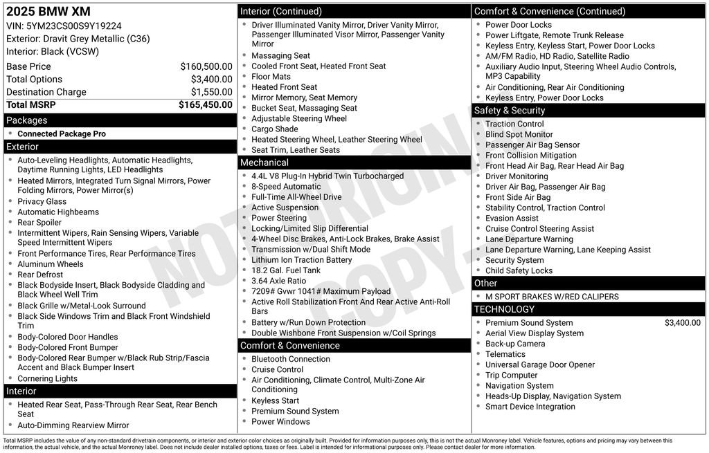 Used 2025 BMW XM image 51