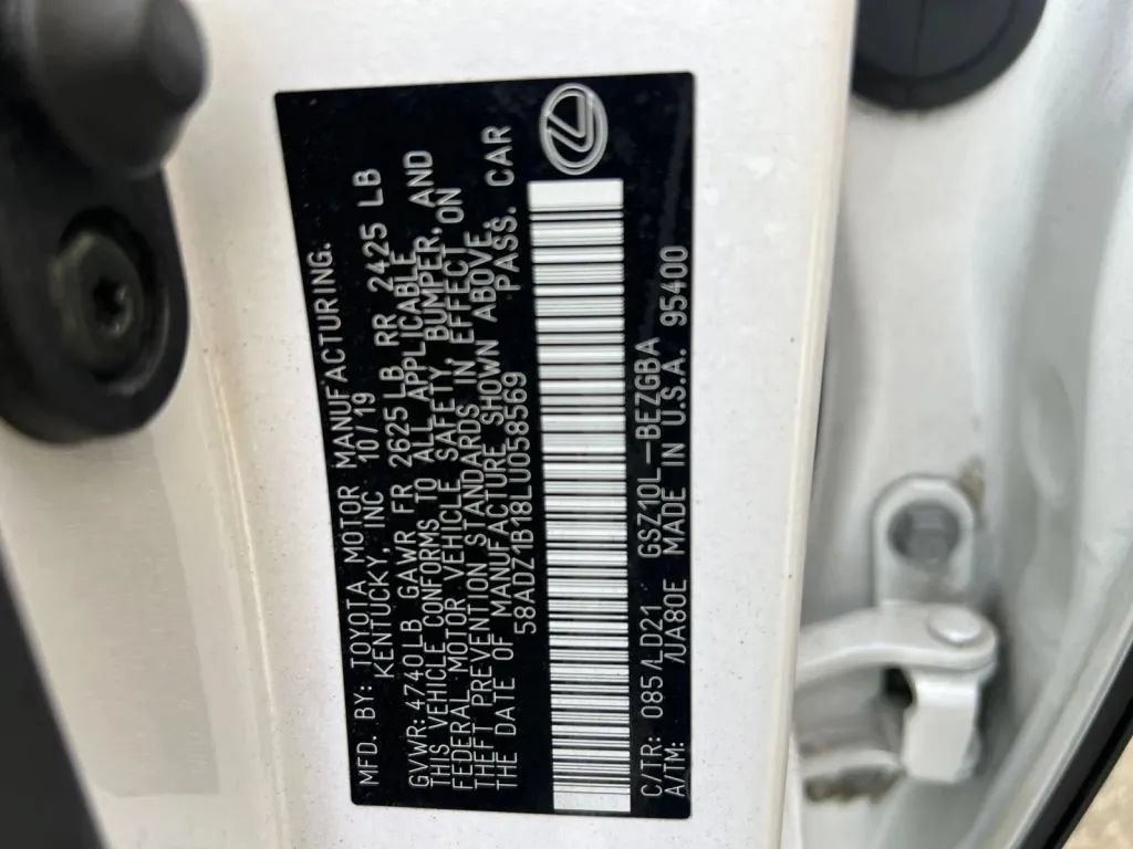 Used 2020 Lexus ES 350 w/ Premium Package FWD image 28