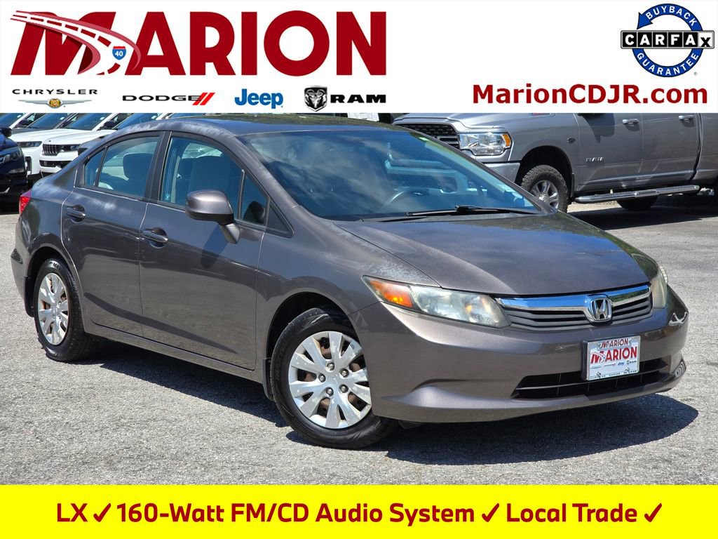 Used 2012 Honda Civic LX